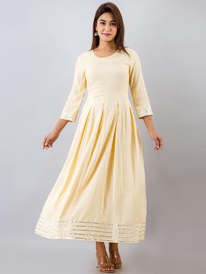 solid kurta dupatta set - 18009650 - Standard Image - 3