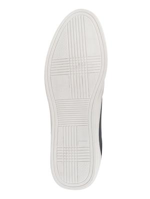 navy pu lace up sneakers - 18010371 - Standard Image - 5