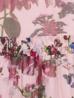 pink printed frock - 18011796 - Standard Image - 3
