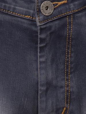 grey heavy washed denim jeans - 18012503 - Standard Image - 5