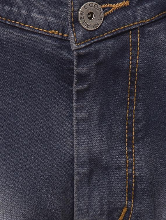 grey heavy washed denim jeans - 18012503 - Zoom Image - 5