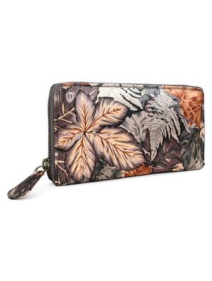brown satin wallet - 18012764 - Standard Image - 5