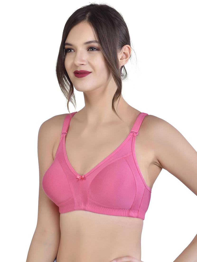 set of 2 solid minimizer bra - 18012782 - Zoom Image - 2
