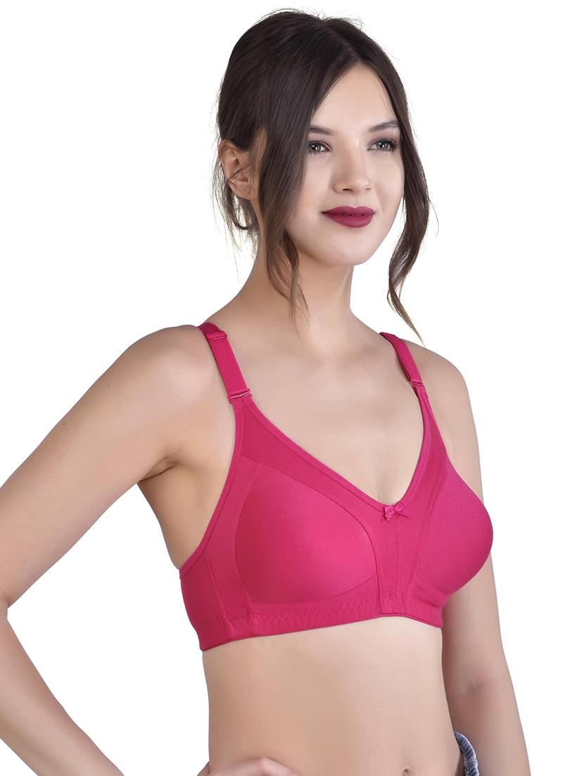 set of 2 solid minimizer bra - 18012783 - Zoom Image - 3