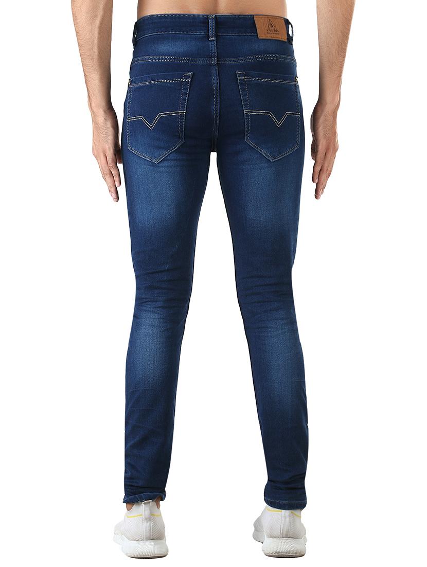 blue light washed denim jeans - 18013114 - Zoom Image - 3
