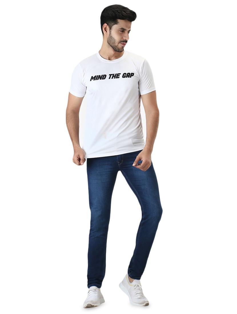 blue light washed denim jeans - 18013114 - Zoom Image - 4