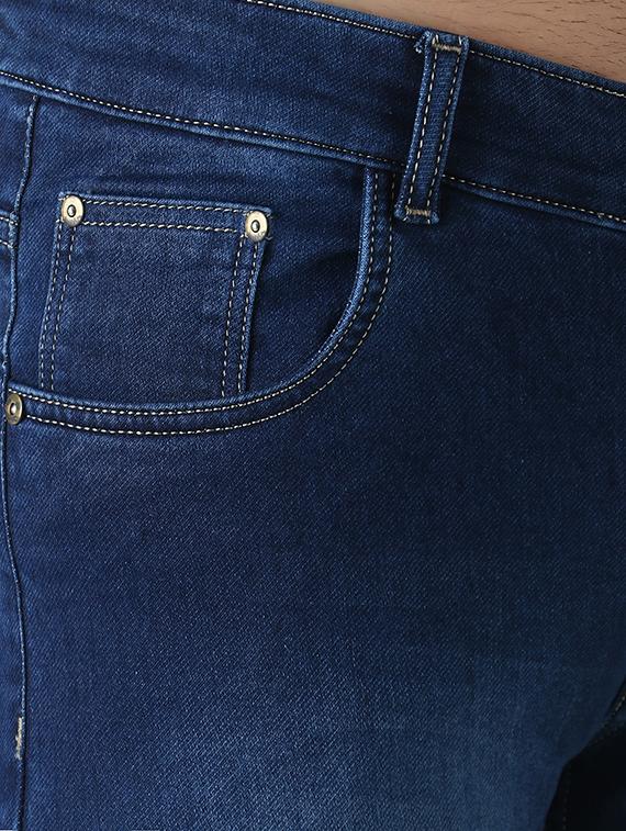 blue light washed denim jeans - 18013114 - Zoom Image - 5