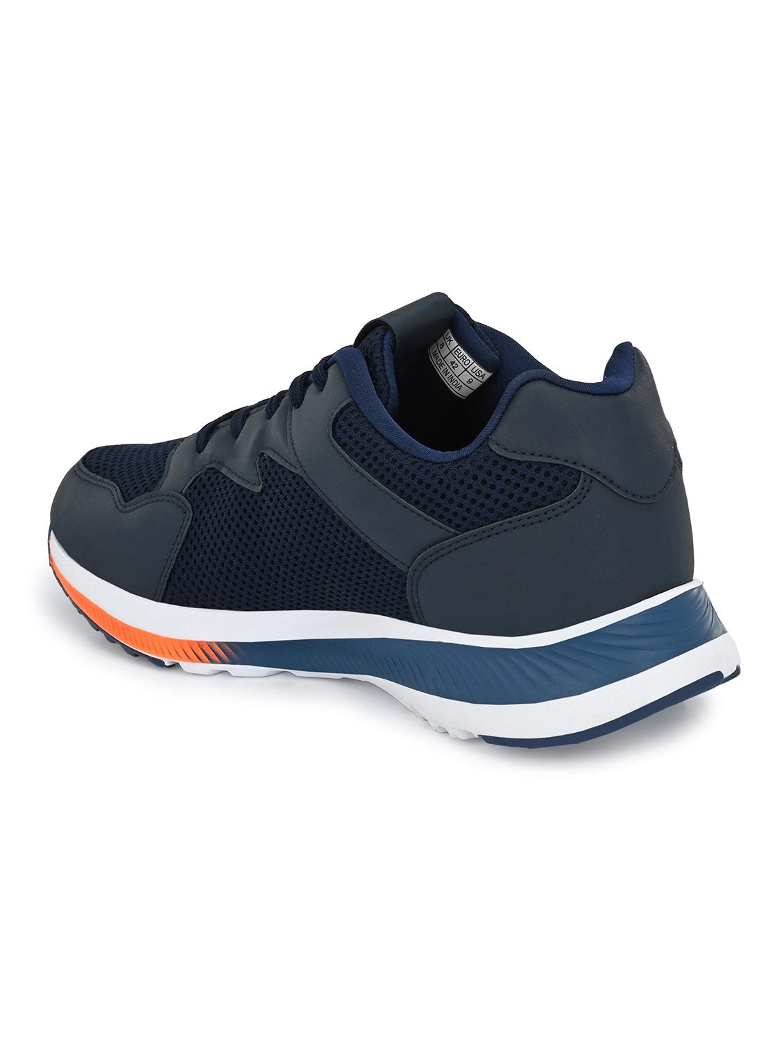 navy mesh sport shoes - 18014102 - Zoom Image - 3