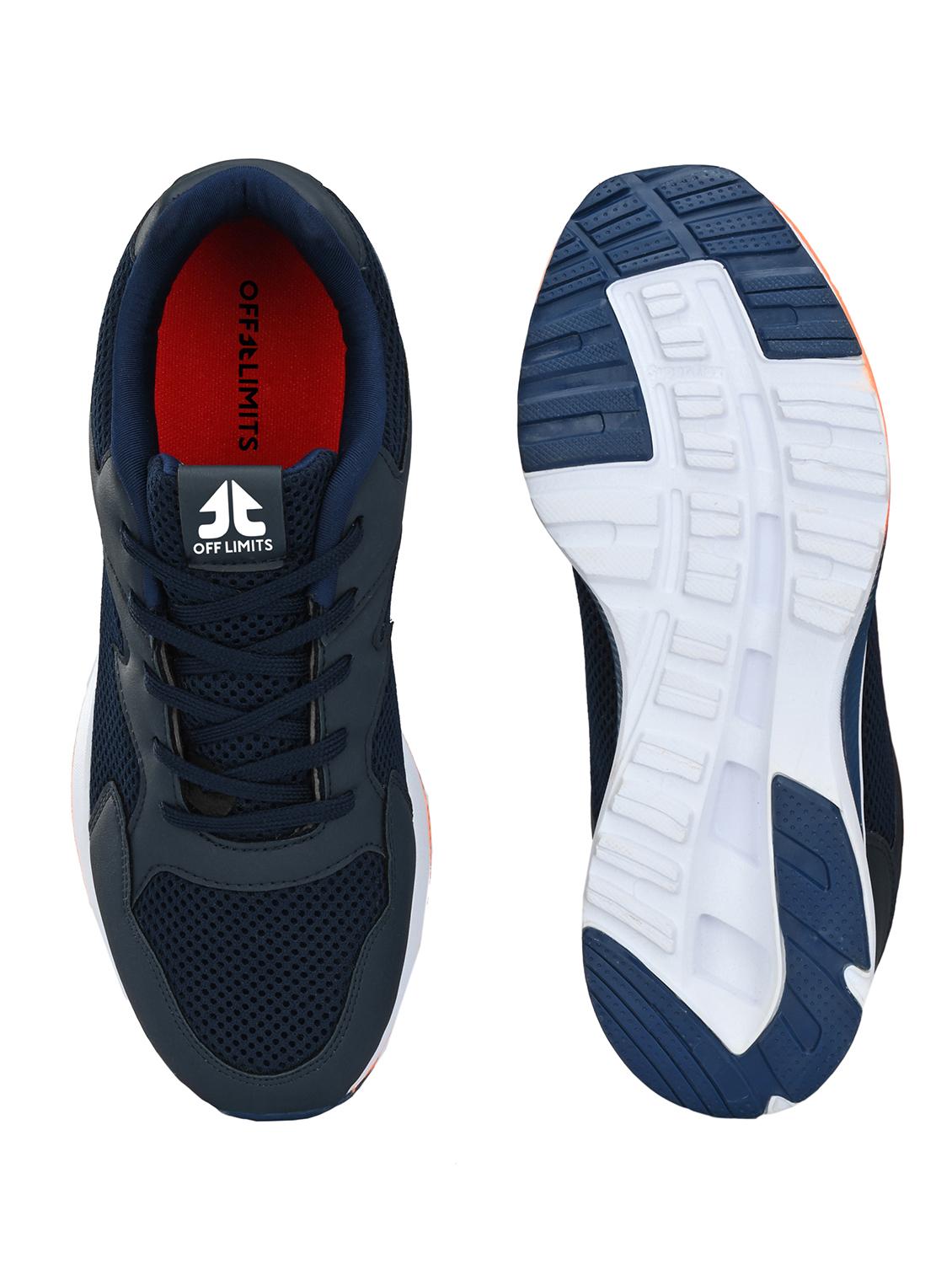 navy mesh sport shoes - 18014102 - Zoom Image - 4