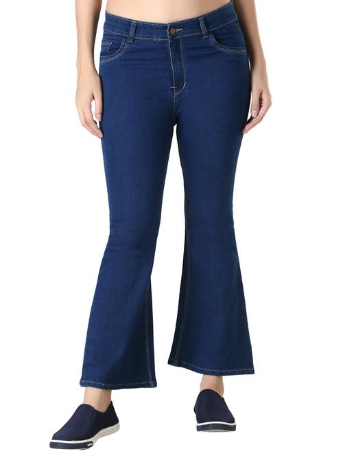 mid rise stone washed jeans - 18014560 - Standard Image - 1