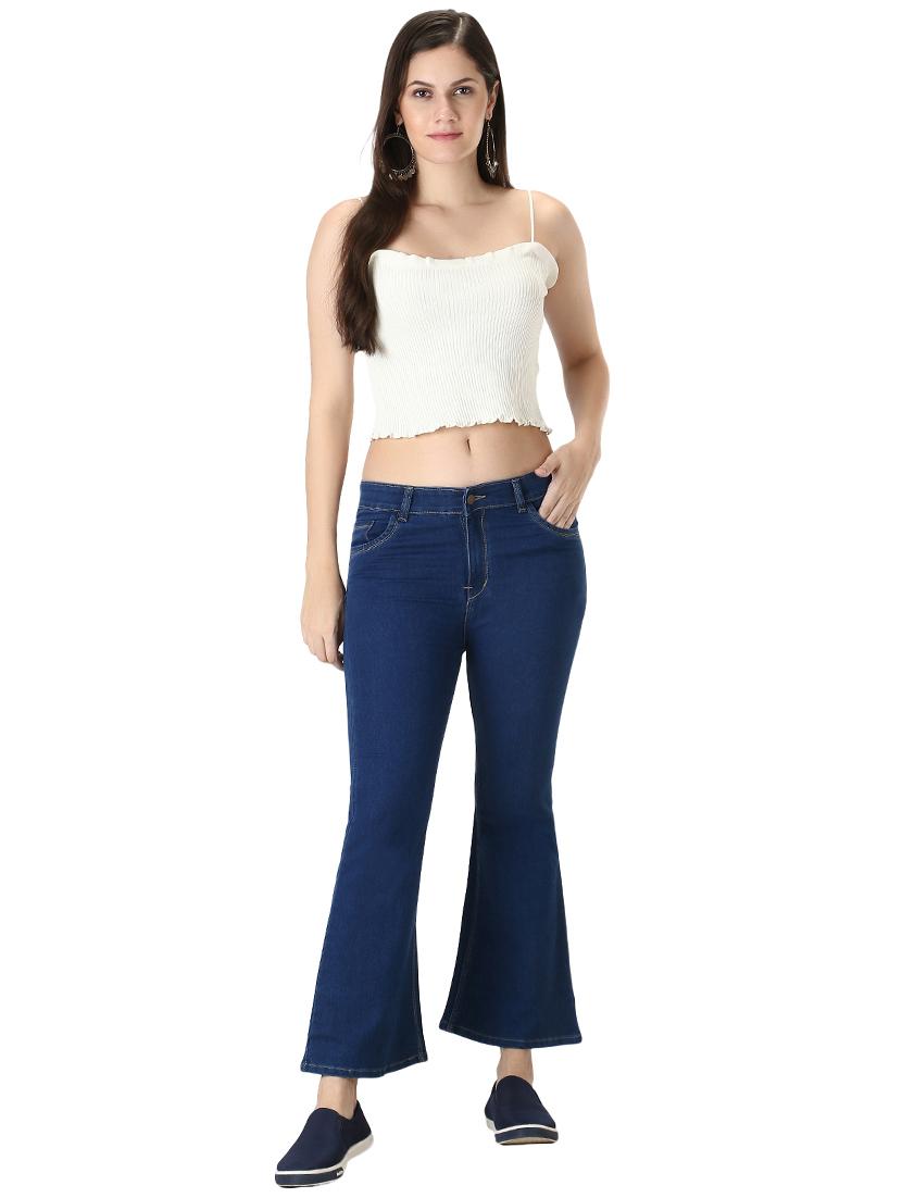 mid rise stone washed jeans - 18014560 - Zoom Image - 4