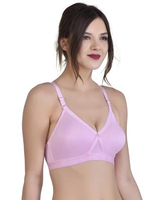 pink solid minimizer bra - 18014561 - Standard Image - 2
