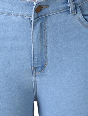 mid rise stone washed jeans - 18014878 - Standard Image - 6