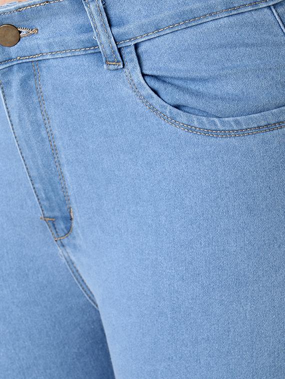 mid rise stone washed jeans - 18014878 - Zoom Image - 5