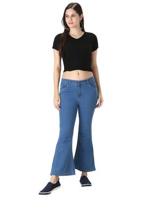 mid rise stone washed jeans - 18014879 - Standard Image - 4