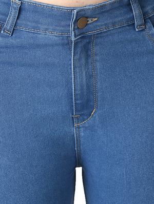 mid rise stone washed jeans - 18014879 - Standard Image - 6