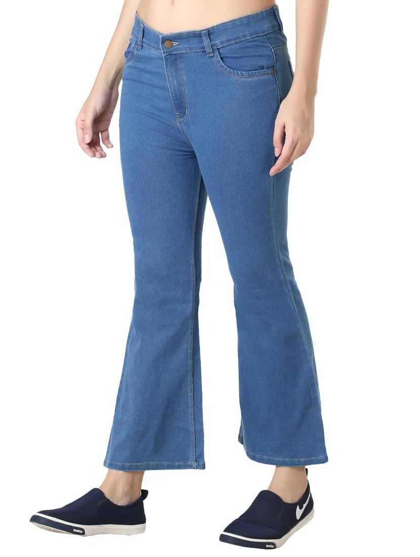 mid rise stone washed jeans - 18014879 - Zoom Image - 2