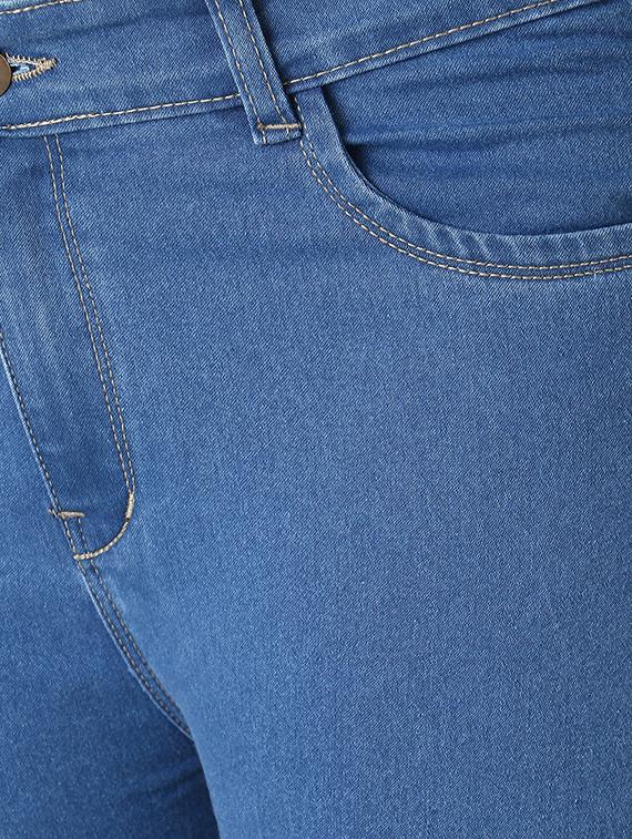 mid rise stone washed jeans - 18014879 - Zoom Image - 5