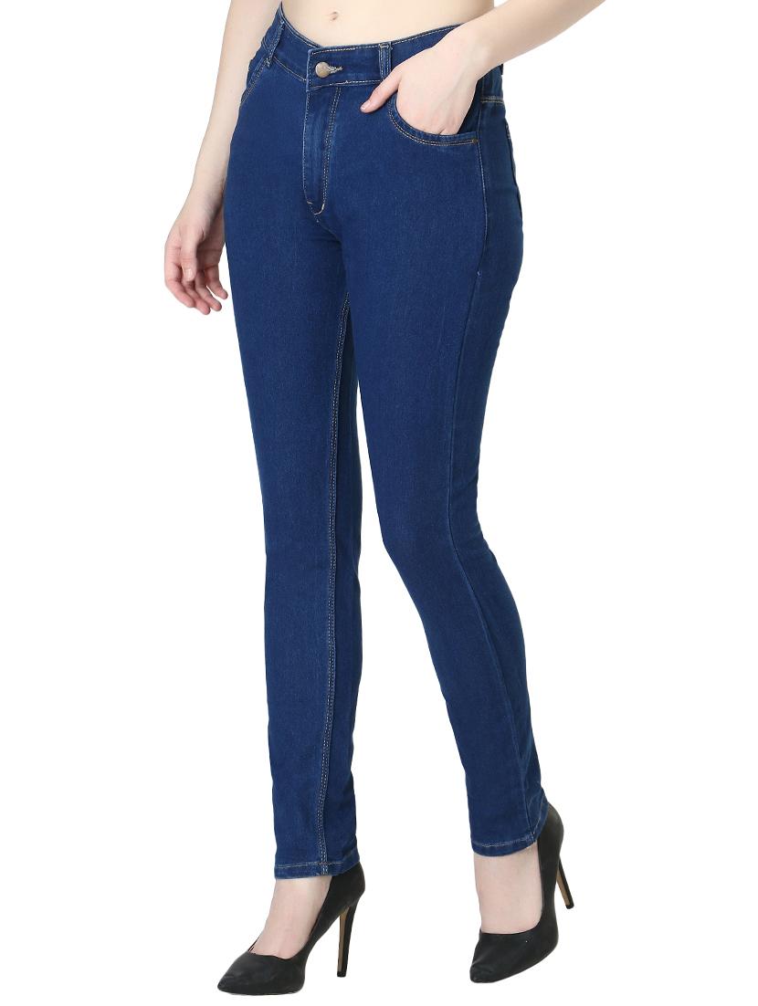 mid rise stone washed jeans - 18014920 - Zoom Image - 2