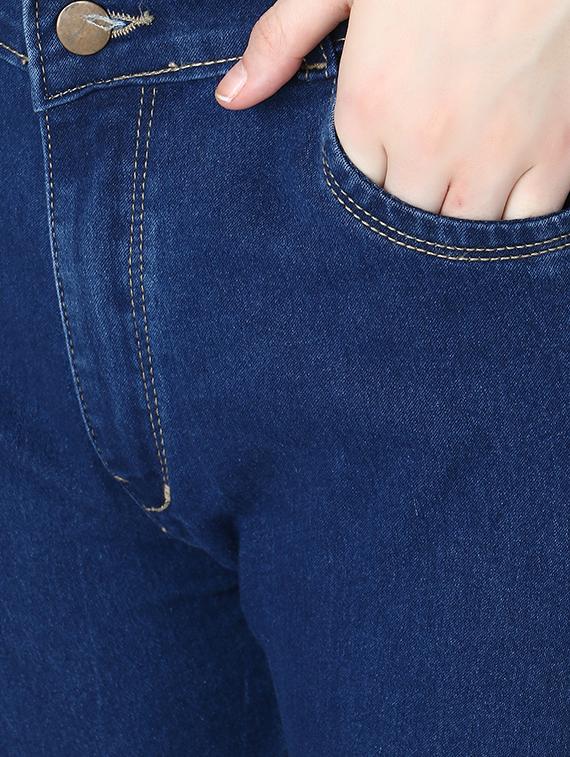 mid rise stone washed jeans - 18014920 - Zoom Image - 5