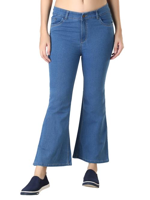 stone washed bootcut denim jean - 18014948 - Standard Image - 1