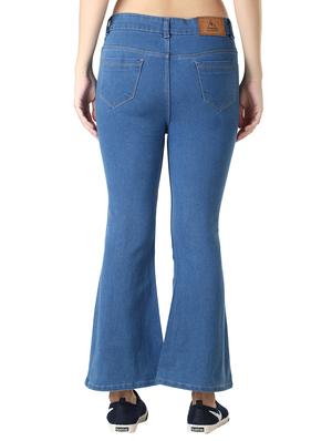 stone washed bootcut denim jean - 18014948 - Standard Image - 3