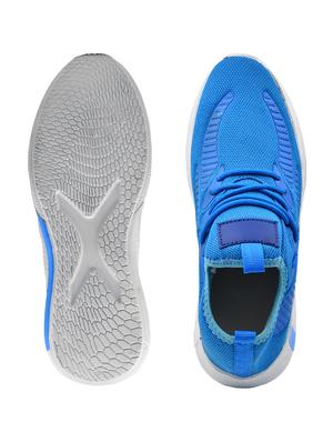 blue lace up sport shoe - 18015457 - Standard Image - 4