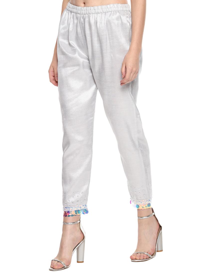solid tapered pant - 18015706 - Zoom Image - 2