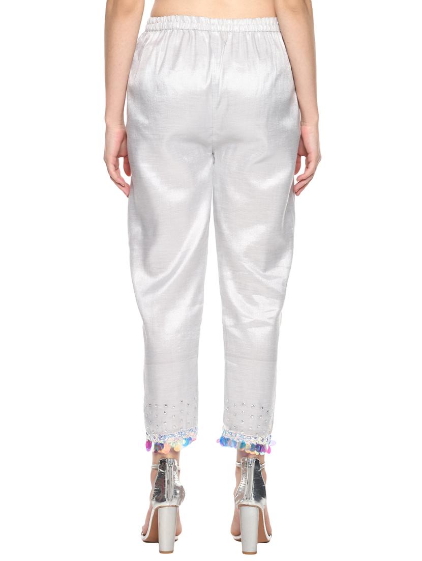 solid tapered pant - 18015706 - Zoom Image - 3