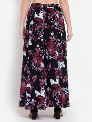 mid rise floral maxi skirt - 18015768 - Standard Image - 3