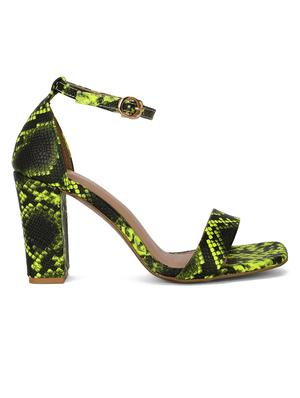 green back strap sandal - 18016013 - Standard Image - 2