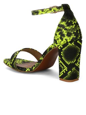 green back strap sandal - 18016013 - Standard Image - 3