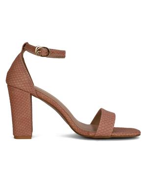 nude back strap sandal - 18016015 - Standard Image - 2