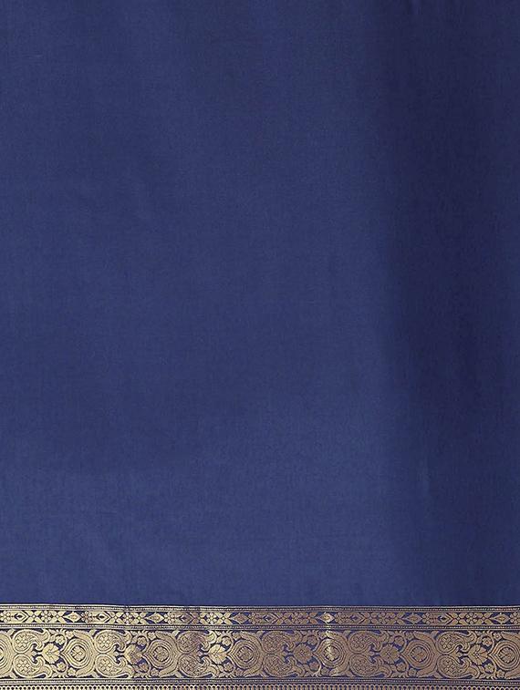 zari work kanjivaram saree with blouse - 18017524 - Zoom Image - 4