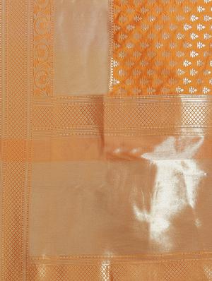 zari work kanjivaram saree with blouse - 18017530 - Standard Image - 5