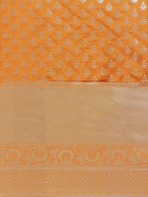 zari work kanjivaram saree with blouse - 18017530 - Standard Image - 6
