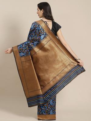 zari work kanjivaram saree with blouse - 18017533 - Standard Image - 2