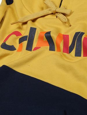 hooded neck printed sweatshirt - 18017741 - Standard Image - 3
