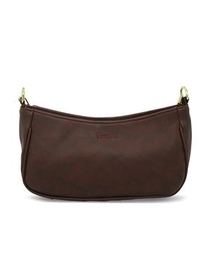 maroon leather regular handbag - 18019482 - Standard Image - 5