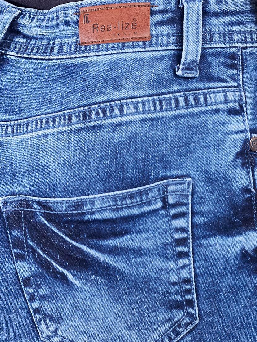 mid rise distressed jeans - 18020418 - Zoom Image - 5