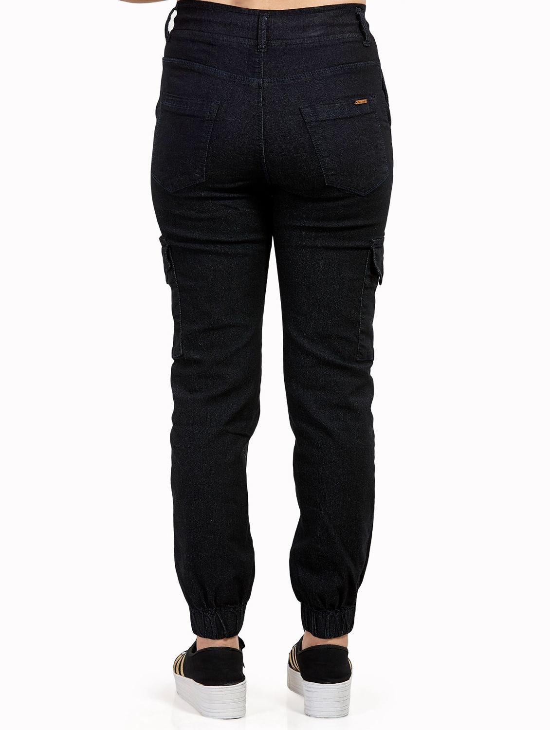 mid rise jogger fit jeans - 18020419 - Zoom Image - 3