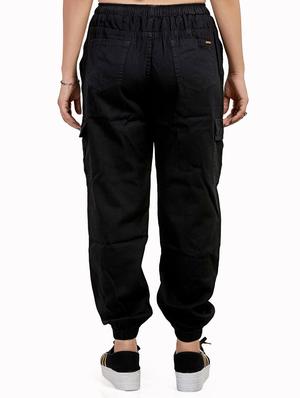 drawstring waist jogger jeans - 18020422 - Standard Image - 3