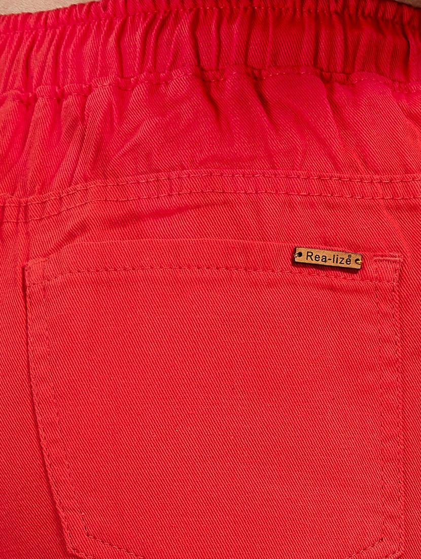 drawstring waist jogger jeans - 18020423 - Zoom Image - 5