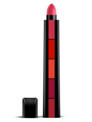 favon pack of 5in1 multicolor lipstick and 36h waterproof longstay black eyeliner - 18020925 - Standard Image - 3