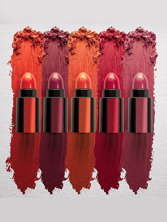 favon pack of 5in1 multicolor lipstick and 36h waterproof longstay black eyeliner - 18020925 - Zoom Image - 5