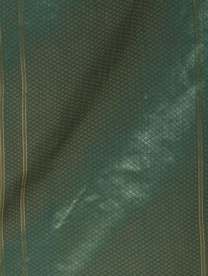 jacquard work kanjivaram saree with blouse - 18021996 - Standard Image - 5
