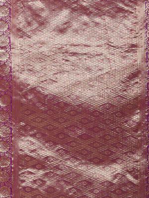jacquard work kanjivaram saree with blouse - 18022001 - Standard Image - 5