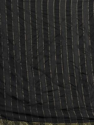 black silk printed dupatta - 18024153 - Standard Image - 3