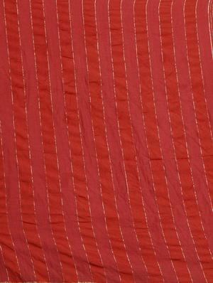 red silk printed dupatta - 18024157 - Standard Image - 3