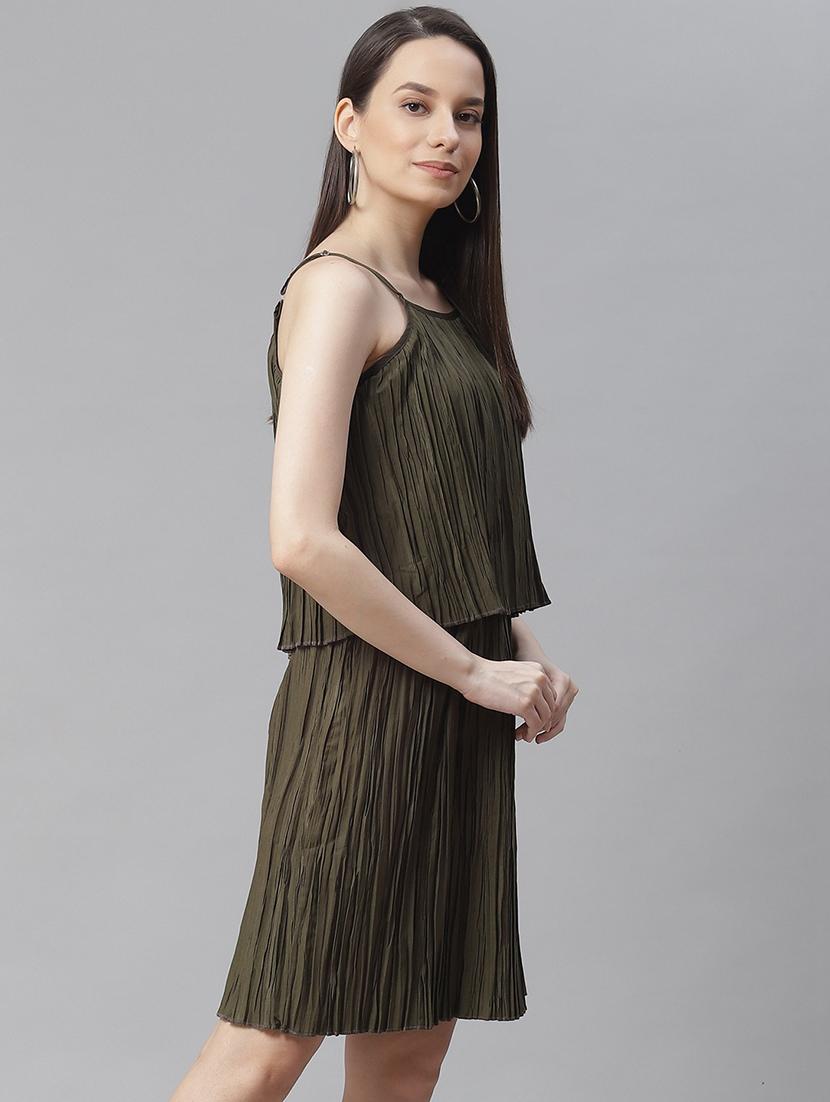 cami neck layered a-line dress - 18024287 - Zoom Image - 2